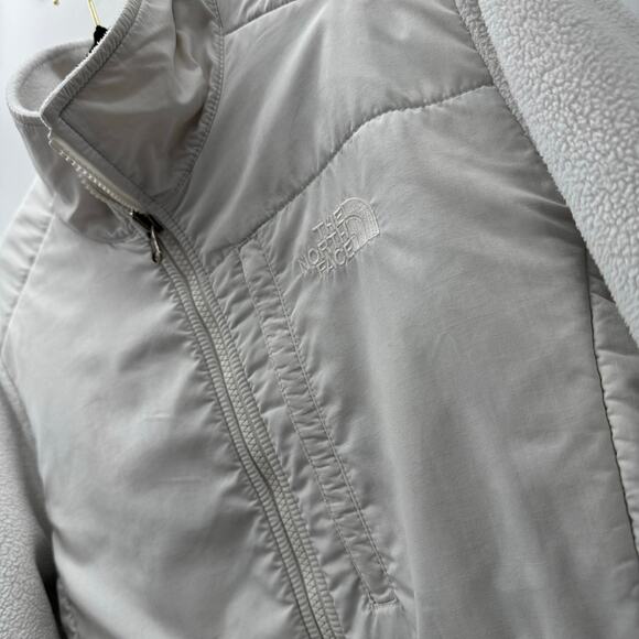 The North Face Jackets & Blazers - The North Face Polartec Denali Fleece Jacket Womens Medium White Full Zip